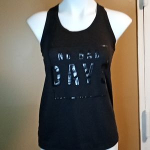 Racer back tank" no bad days"
